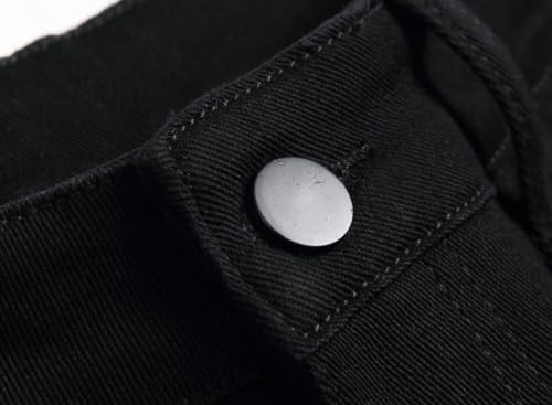 Boy's Skinny Fit Stretch Slim Fashion Elastic Waist Jeans Pants4