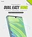 Ringke Dual Easy Wing (2 Pack) Compatible with Mi Note 10, Mi Note 10 Pro, Mi CC9 Pro Screen Protector