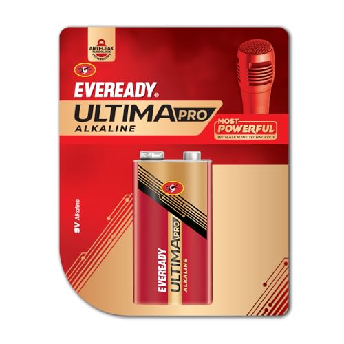 Image of Eveready ALK 9V Ultima Battery (Pack of 12 Strip)