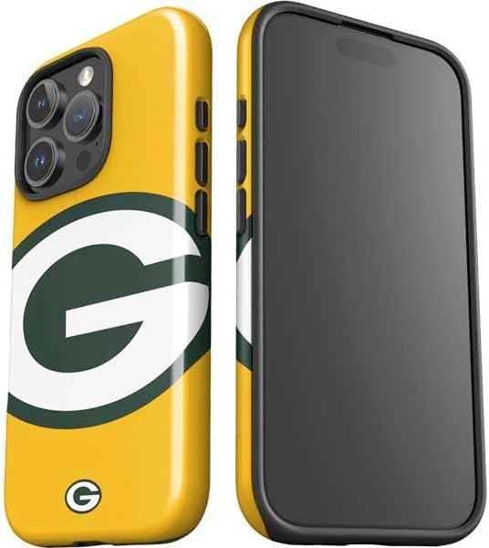 Skinit Impact Phone Case Compatible with iPhone 16 Pro Max - Officially Licensed NFL Green Bay Packers Large Logo Design