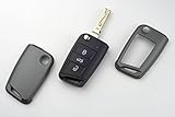 Diese Abdeckung passt für Seat Skoda VW Schlüssel (wie abgebildet): Seat Ibiza ab BJ 06/2015-, Seat Leon ab BJ 11/2012- (nicht passend bei Cupra), Skoda Octavia ab BJ 12/2012-, Skoda Superb ab BJ 03/2015-, VW Polo 6C ab Baujahr 04.2014-. Bitte vergleichen Sie vor dem Kauf Ihren Schlüssel mit der Abbildung.