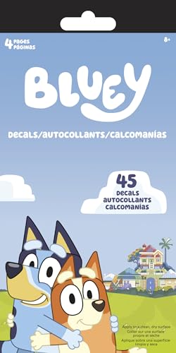 Bluey - Friends Decal 4 Page Pad - 4 x 8