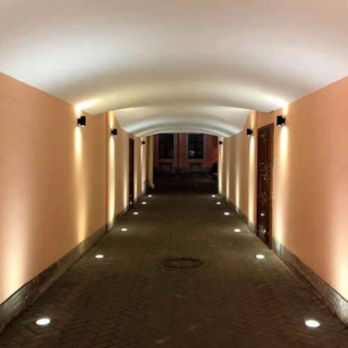 Kit 25 Balizadores Blindado Piso Led Solo Embutir 3w Ip67 Bivolt