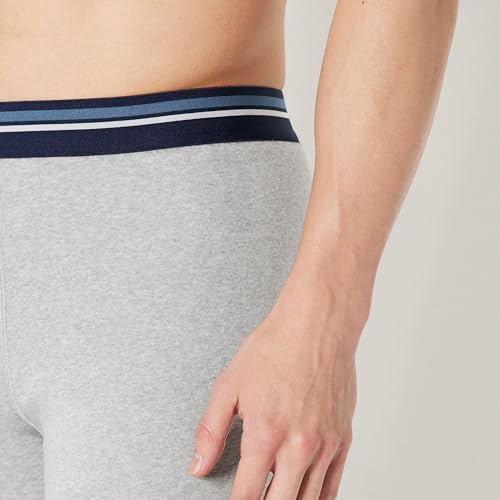 Image of Amazon Essentials Men's Breathable Cotton Boxer Briefs, Tag-Free, Pack of 5