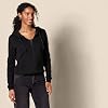Sudadera con capucha y cierre de cremallera completa de forro polar de peso medio para mujer, con cordón ajustable (disponible en tallas plus) de Amazon Essentials 4