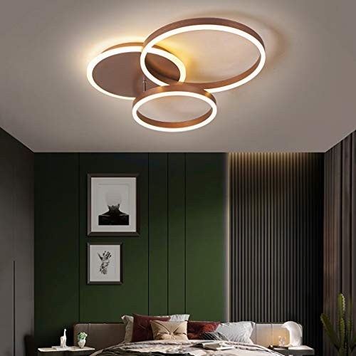 Pladier lumière plafonnier métal dimmable télécommande lampe de plafond acrylique chambre