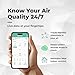 Sensibo Air PRO - Air Conditioner Smart Controller & Air Quality Sensor. Smart Thermostat for Mini Split, Window, Portable AC. Temp & Humidity Sensors. Google, Alexa, Siri & Apple HomeKit Compatible