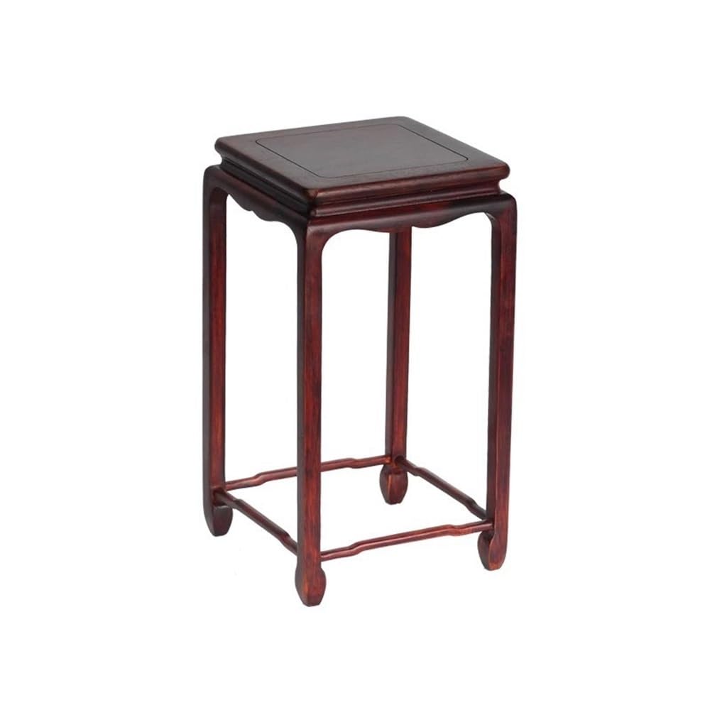 V2t9R4m7 Bonsai pot stand Square Planter Display Stool, 5.1 Inch Redwood Bonsai Base Home Decor for Vase Teapot Bonsai display stand