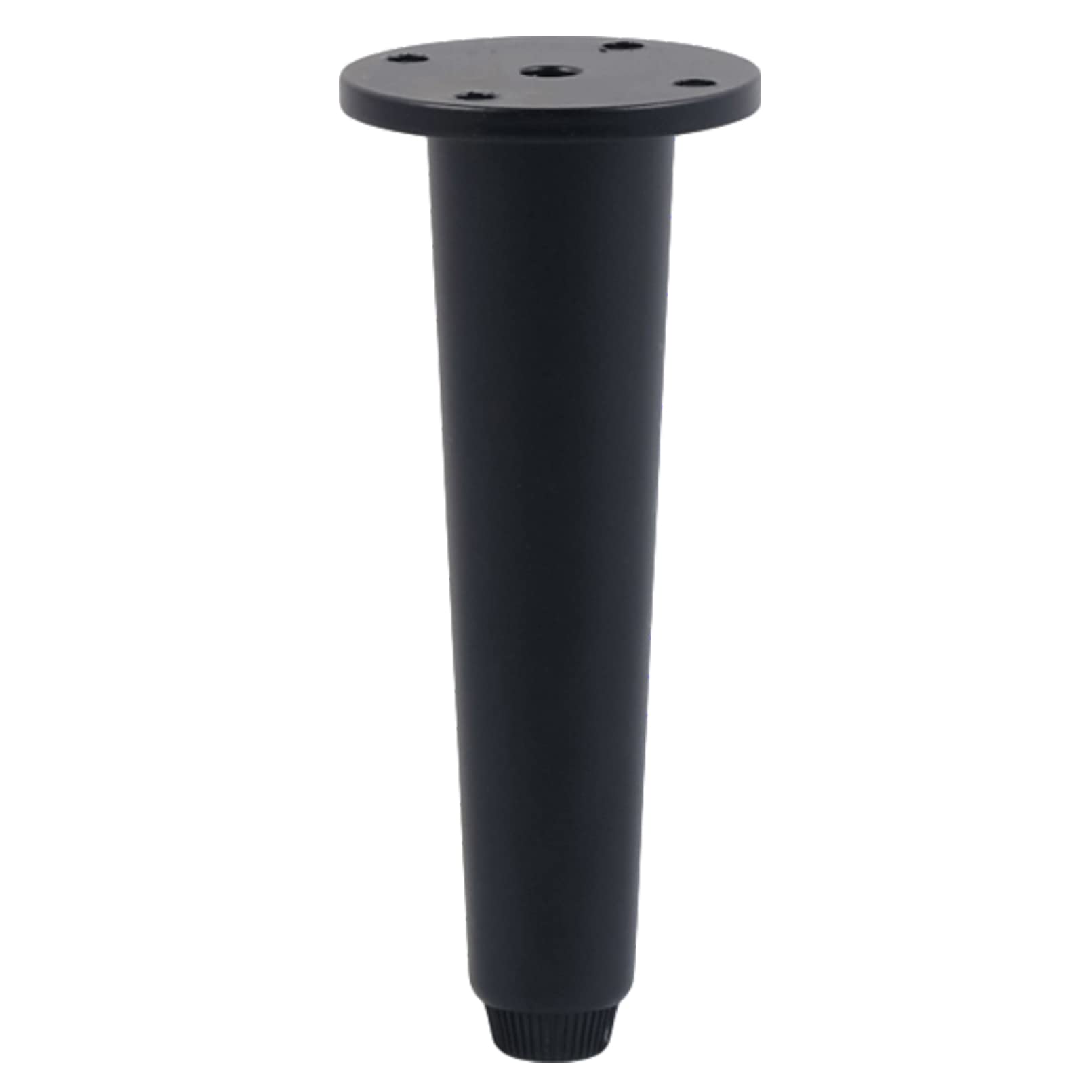 Generico Gambe per Mobili Piedini per Tavolo in Ottone Piedini di Supporto Protezioni per Pavimenti in Rame Puro Funzione Silenziosa 4 Viti Regolabili/in Ottone Antiscivolo (Nero 10 Pollici/25 cm)