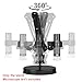 Max 21-inch Adjustable Universal Stand for Digital Microscopes – 360° Rotating Arm, Table Clamp Included – Supports Up to 6cm Diameter USB/WiFi Microscopes – Ideal for Lab, Electronics, and DIY