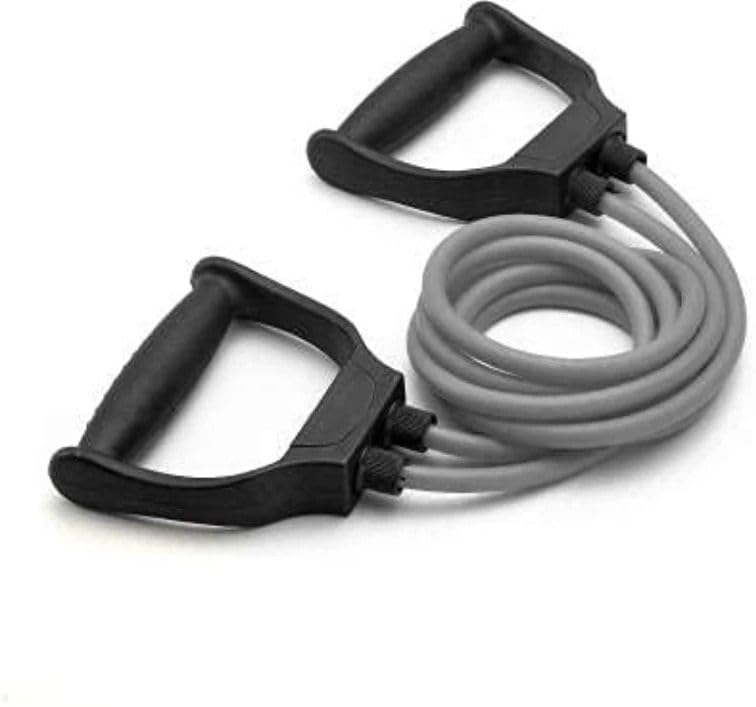 gymfreak Pull Rope Exercise Bands Strength Rubber Pilates Fitness Home Gym Resistance Tube (Multicolor)-image-13