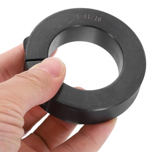 Collier de serrage acier oxyde noir uxcell bague de blocage 63mm