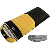 LANGBO Camping Sleeping Bags 800 Fill Power Duck Down for Adults & Kids,Lightweight...