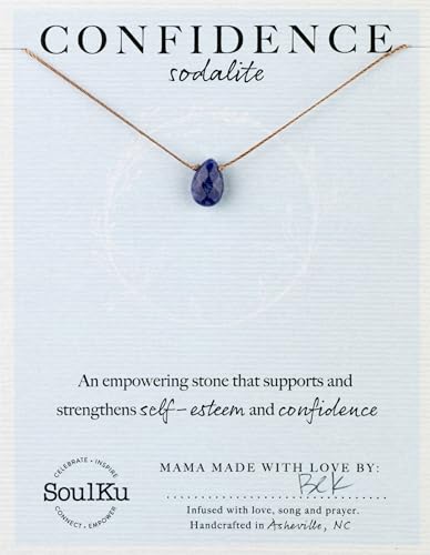 SOULKU Confidence Handcrafted Gemstone...