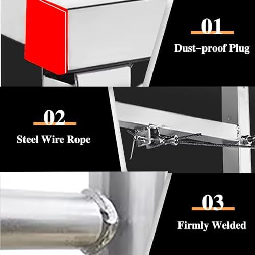 Foldable Adjustable Work Platform with Scaffolding Brackets for Stair Access and Vehicle Washing