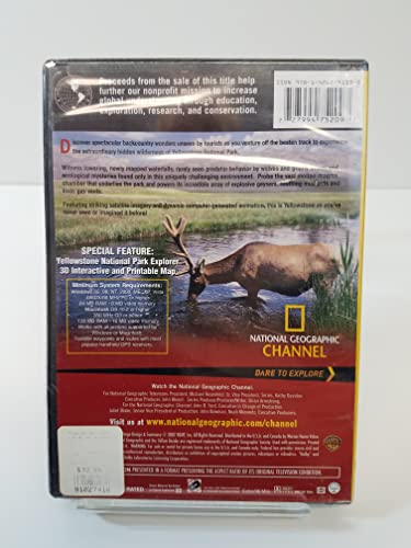 DVD Secret Yellowstone documental sobre naturaleza de USA 3