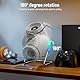Doingdo Mini Projektor 4K Mini Beamer WiFi 6 und Bluetooth 5.4, Tragbarer Video Projektor, 130 Zoll Home Cinema Smart Projektor Kompatibel mit HDMI/TV Stick/USB / PS5 (L)