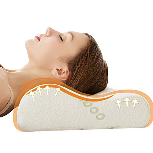 Cozy BoSpin Memory Foam Pillow- Cervical Orthopedic Deep Sleep Neck Pillow,Anti Snore to Prime Soft Supportive Comfortable Washable Sleep Pillow55*35cm (55 * 35cm)