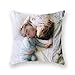 Cuscino Personalizzato con foto,cuscino personalizzato,Cuscino Personalizzato Completamente con Foto e Scritte Regalo per Natale,Doppia faccia stampa Compleanno,Valentino (40x40cm)