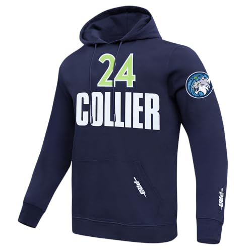Image of Pro Standard Mens WNBA Minnesota Lynx Classic Player Name And Number Pull Over Hoodie