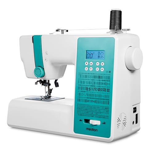 MEDION Digitale Nähmaschine SD36 (36 Watt, einstellbare...