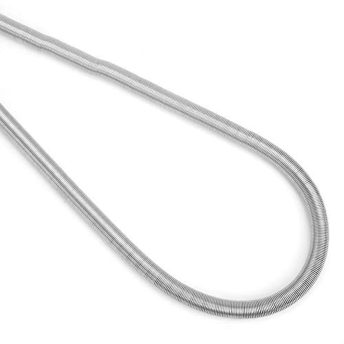 Tube Spring Wrap, No. 70 Carbon Steel Wire, Herramienta anti erosión y corrosión, para limaduras de hierro a alta temperatura, Herramienta protectora para tubo (THM6) miniatura 6
