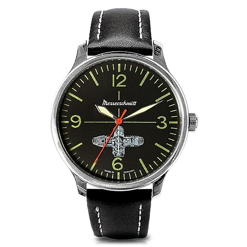 Aristo Uomo Messerschmitt Orologio Boxer-Uhr Me-Boxer-Rt Pelle
