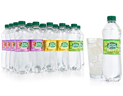 Poland Spring Sparkling Natural Spring Water Variety Pack (24 Half Liter Bottes) #TOP1