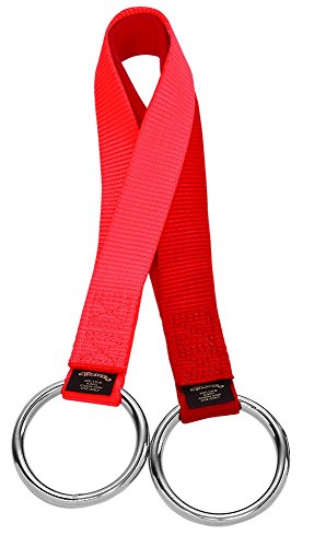 Weaver Arborist Chain Saw Strap with Ring,Orange