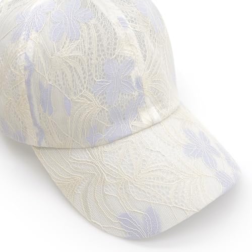 Gorra clásica de malla con visera bordada para mujer miniatura 5