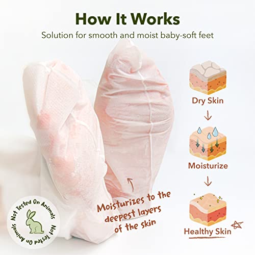 image for Purederm Shiny & Soft Foot Peeling Mask (3 pack) - For smooth and mois