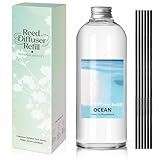 SCENTORINI Raumduft Nachfüller Ozean 500ml, Duftöl Nachfüllflasche für Diffuser – Langanhaltender Aroma Refill für Wohnzimmer, Schlafzimmer, Badezimmer