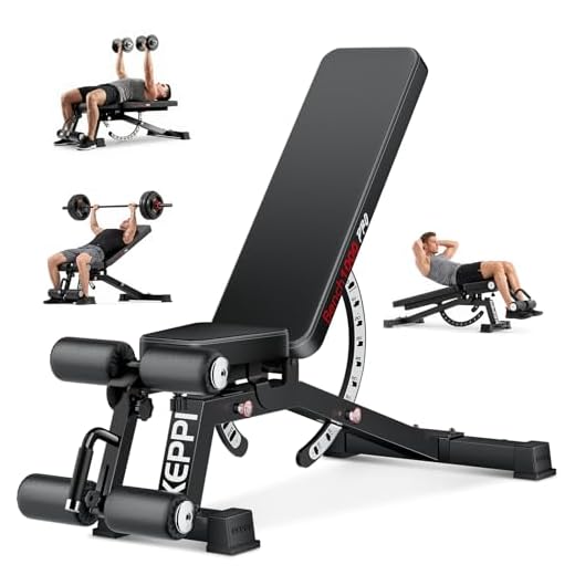 Keppi Heavy Duty Adjustable Workout Bench