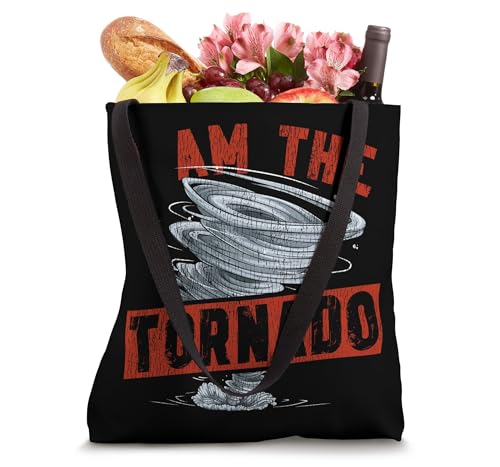 Bolso Tote I Am The Tornado Storm Chaser miniatura 4