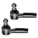 Detroit Axle - Pair Front Outer Tie Rods for 95-08 Nissan Maxima, 02-06 Altima, 95-98 Nissan 240SX, 96-01 Infiniti I30, 02-04 I35, 2 Front Outer Tie Rod End Links Replacement