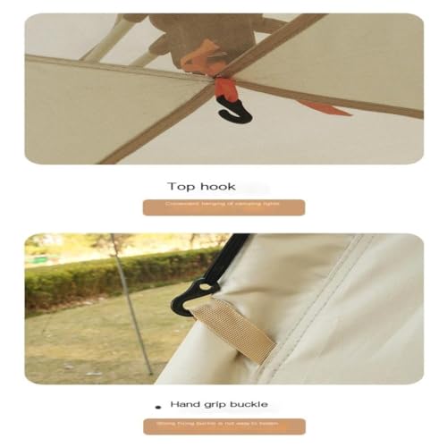 Carpa portátil automática para camping y protección solar miniatura 7