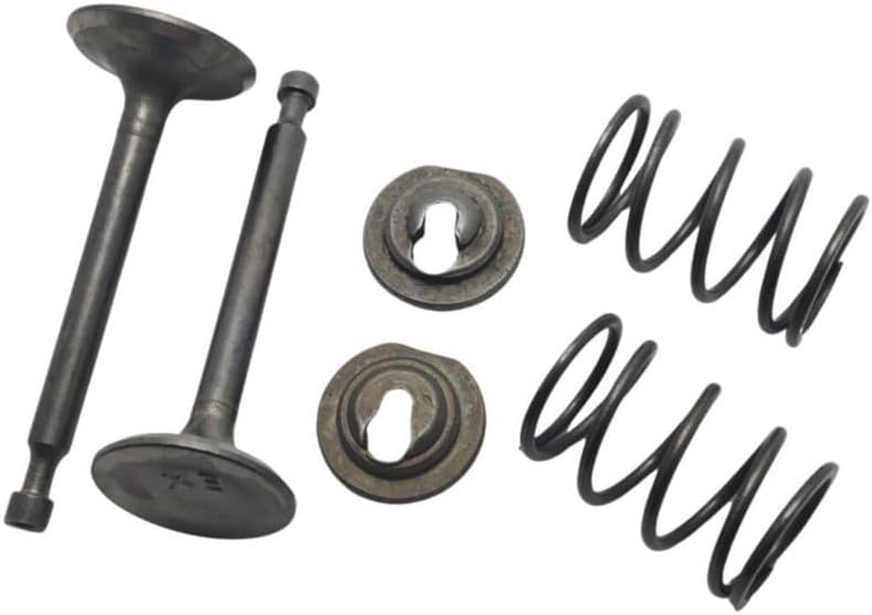 Inlet Spring Collet Retainer Set Compatible with GX160 GX200 168F 170F 5.5-6.5HP Engine Motor Generator Mower Repair Parts