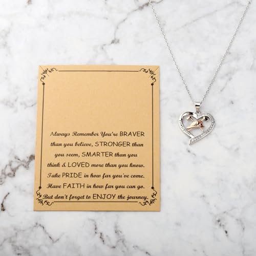 FUSTMW Firefighter Necklace Firefighter Jewelry Gifts for Mom Wife Girlfriend Firefighter Firewomen Appreciation Gifts4