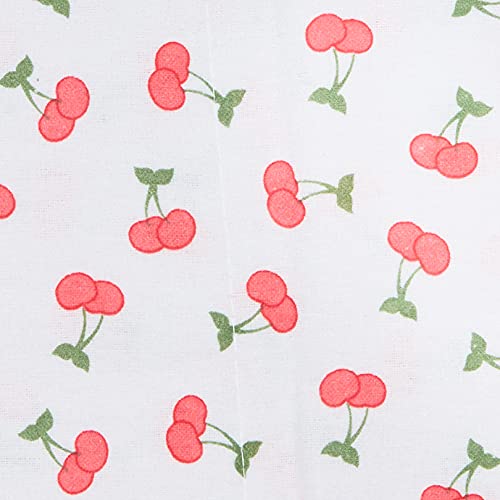 Hudson Baby Unisex Baby Cotton Flannel Burp Cloths, Cherry, One Size (Pack Of 2) #TOP3