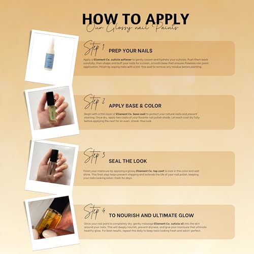 Image of Ellement Co. Board Room Queen Nail Paint 10ML | Elegant Professional Nail Polish for Office | Long-Lasting Glossy Finish | Quick Dry, Chip Resistant Formula | Smooth Streak-Free Application | High Pigment Color for Salon-Like Manicure at Home