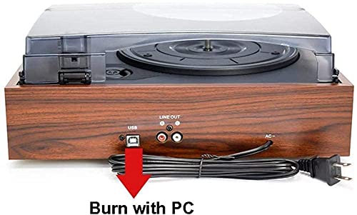 TAISK Tourne-Disque, Hi-FI&Home Vintage Rétro Style Classique Phonographe Gramophone Forme Haut-Parleur Stéréo Système… - Les Beatles, Paul McCartney, John Lennon, RIngo Starr, George Harrison TAISK Tourne-Disque, Hi-FI&Home Vintage Rétro Style Classique Phonographe Gramophone Forme Haut-Parleur Stéréo Système… – Image 5
