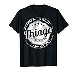 Thiago nombre camisa Thiago regalo
