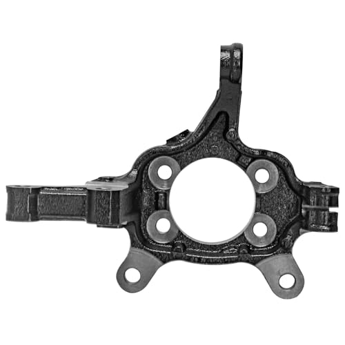 Image of Detroit Axle - 2pc Front Steering Knuckles for 07-12 Nissan Sentra, 2 Steering Knuckles Assembly 2007 2008 2009 2010 2011 2012 Replacement