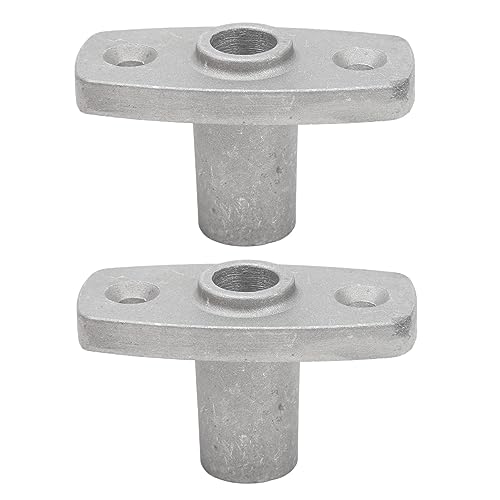Rugged 2Pcs Top Mount Rowlock Socket 1/2in, Reliable Oar Lock Holder for Boats, Universal T Shape Bracket, Marine Socket, Easy to Install, Suitable for Sea Water Use