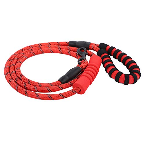 Junlucki Corda antiderrapante para puxar, corda de tração, confortável para fornecimento de cães de