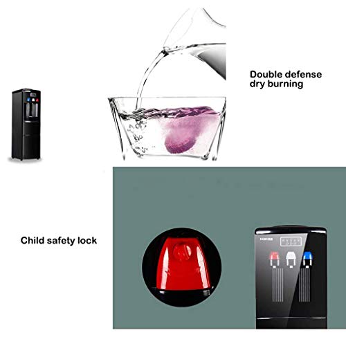 Máquina para Hacer Hielo y Dispensador de Agua Fría y Caliente 2 en 1 miniatura 6