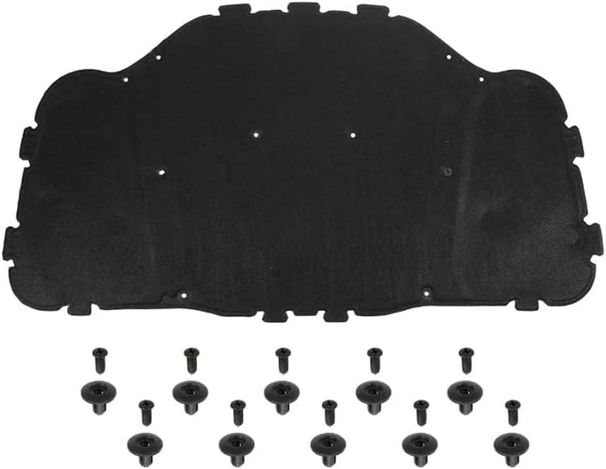 Tapis d'isolation capot pour BMW E60 E61 en mousse ignifuge et coton thermique