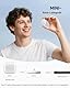 Elektrozahnbürste Reise Ladegerät Ersatz Slim Kompatibel mit Philips Sonicare HX Serie Elektrische Zahnbürste, Induktives Mini Ladegerät Base Type C