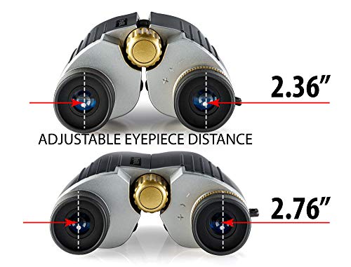 Kids Binoculars For Bird Watching – Spy Gear For Kids – Compact, Shockproof – 8X22 Binoculars For Kids, Waterproof – Best Toys For Boys, Adults – Holiday Toy List 2022 With High Resolution (Black) #TOP6