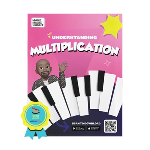 Make Music Count - Understanding Multiplication Book - Learn Math Through Music - Scan to Download Make Music Count App for Interactive Learning